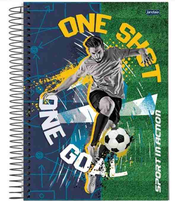 CADERNO C.D. 1X1 SPORT ACTION